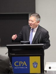 段潔龍總領(lǐng)事在澳大利亞會(huì)計(jì)師公會(huì)發(fā)表主旨演講 深化財(cái)務(wù)咨詢合作，共促中澳經(jīng)貿(mào)發(fā)展